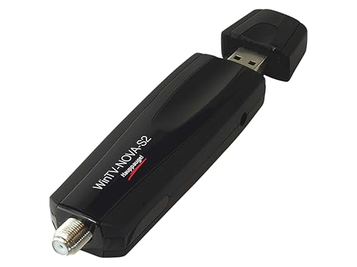 Hauppauge WinTV-Nova-S2 01676 USB TV-Tuner HD digital Satellit Fernsehen DVB-S2 und DVB-S für Laptop oder PC