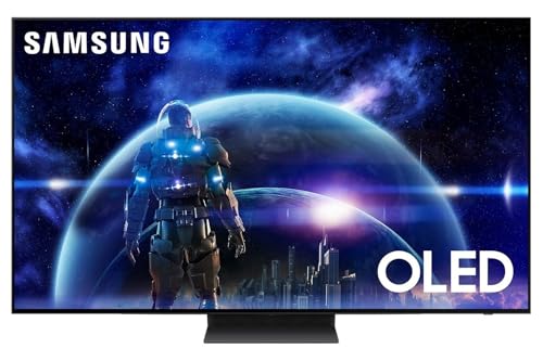 Samsung OLED 4K S90D Fernseher 48 Zoll (122 cm), TV Mit Neural Quantum AI Gen2 Prozessor, HDR+, AI Upscaling, Smart TV, KI TV, 48S90D [2024]